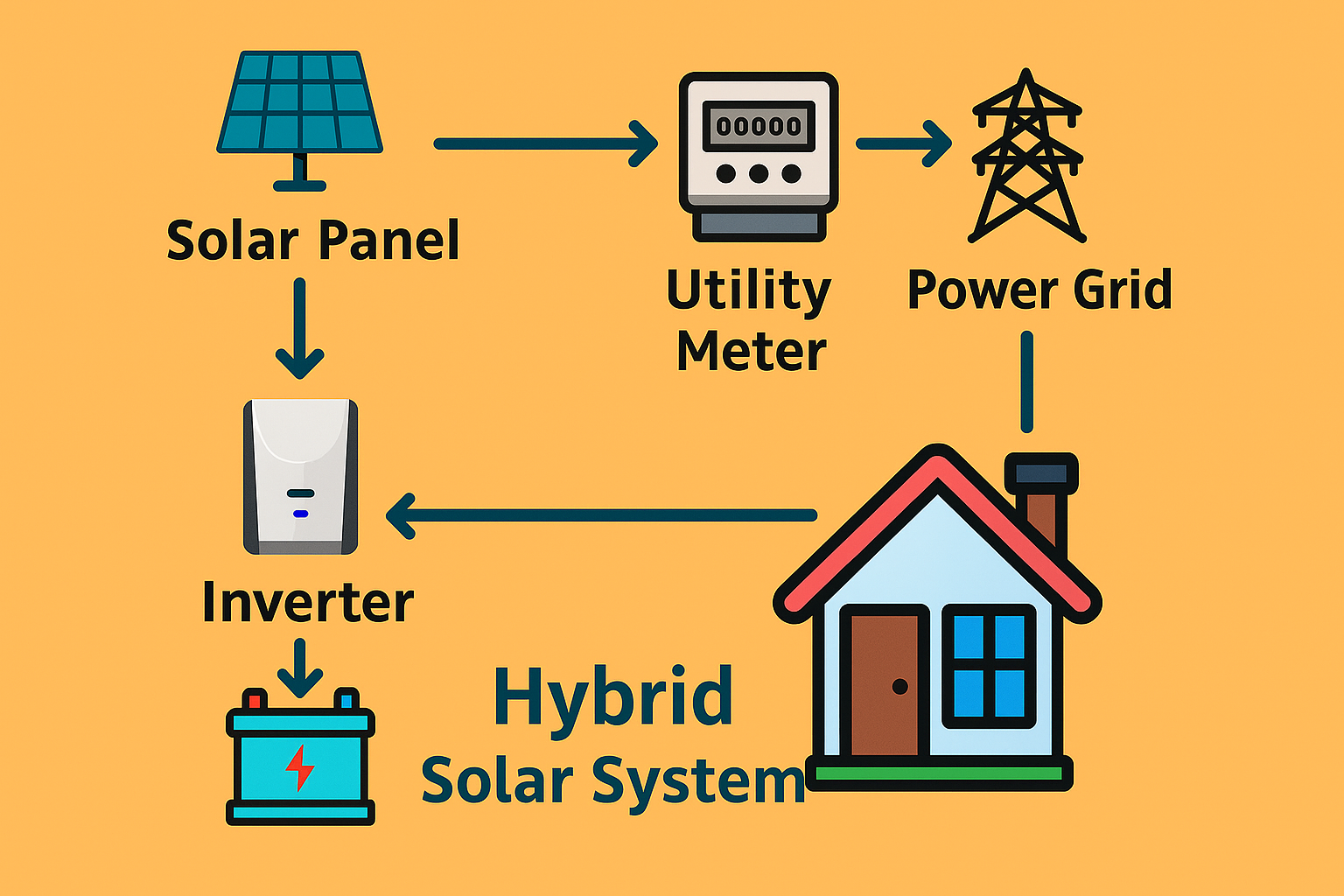 Hybrid Solar System